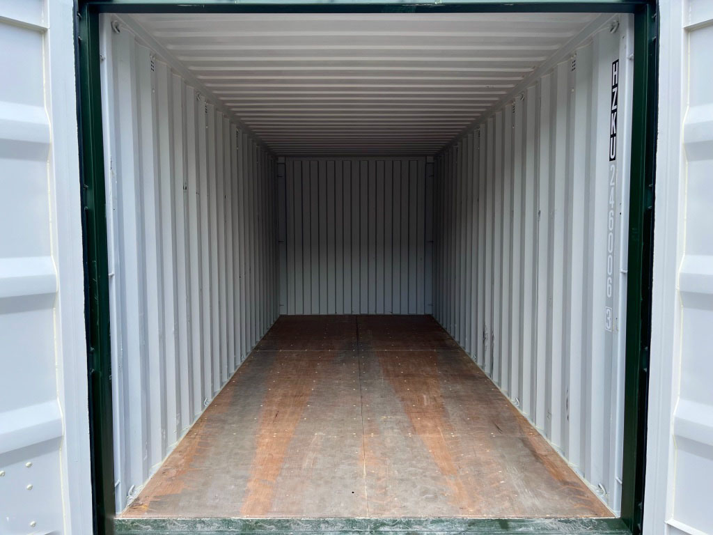 20ft Shipping Container - Used - RAL 6003 Olive Green — supplier photo 1